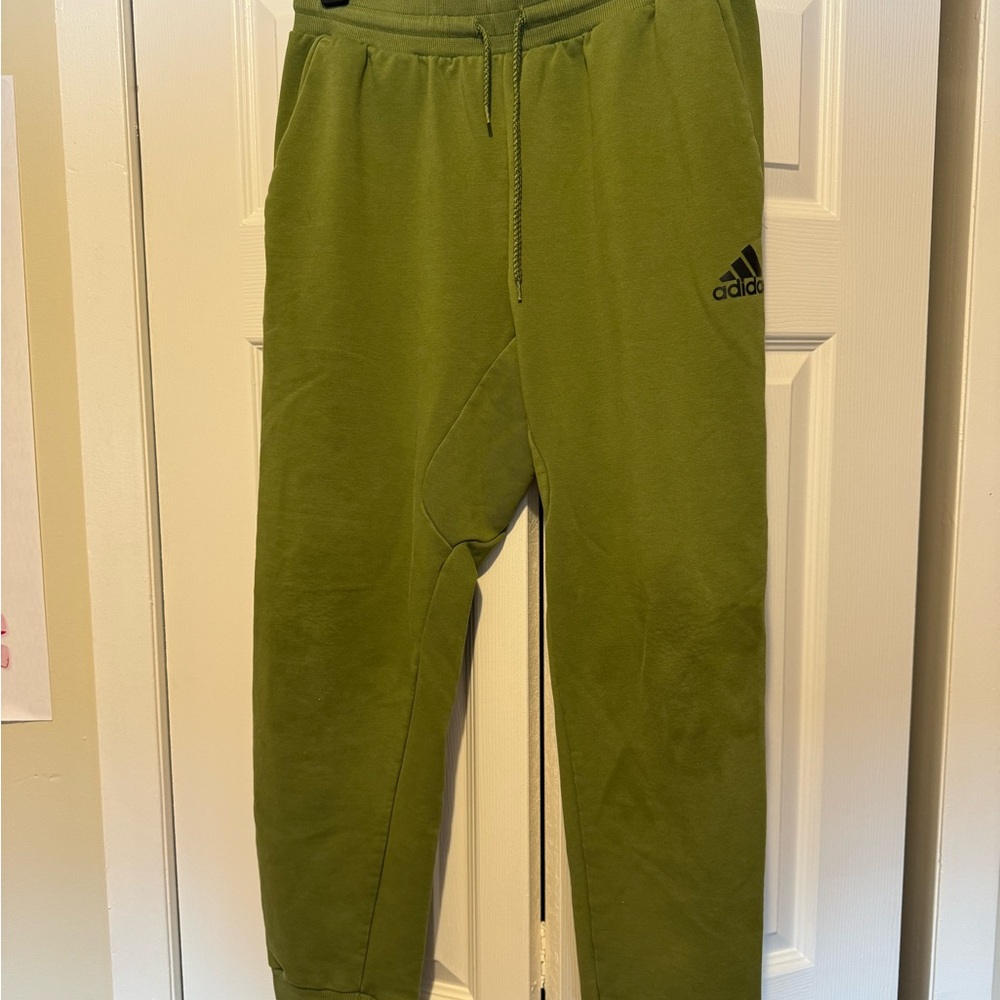 adidas Olive Green Men's Jogger Pants
